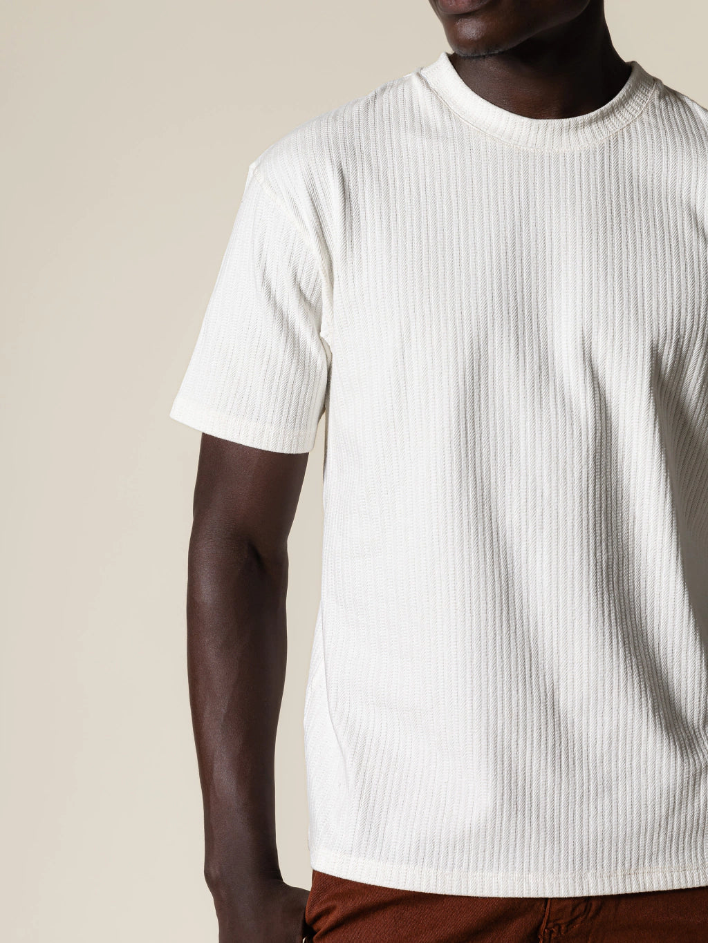 T-shirt mesh maquineto - Off white