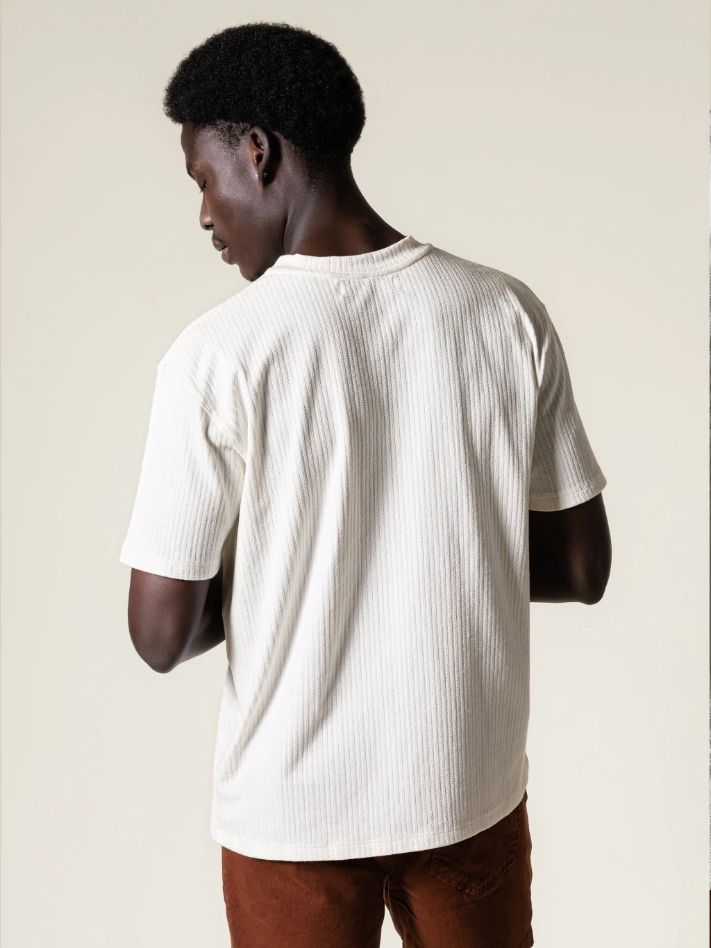 T-shirt mesh maquineto - Off white