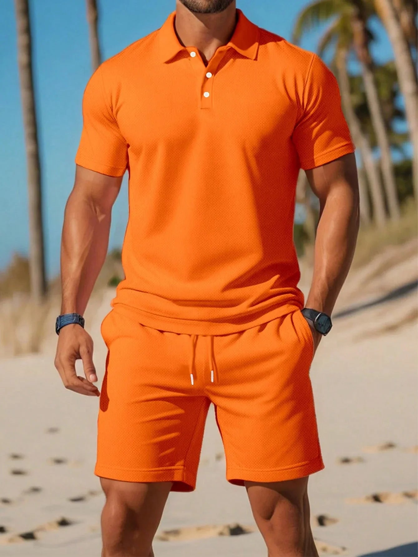 Ꮢalph Ⅼauren® | Men's Polo Shirt and Short Set