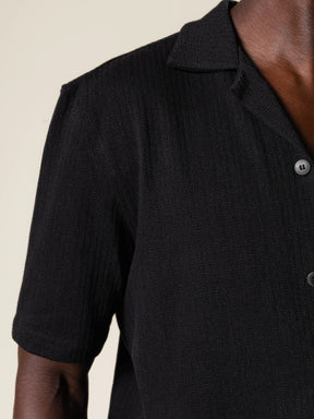 Shirt knitted maquineto - Black