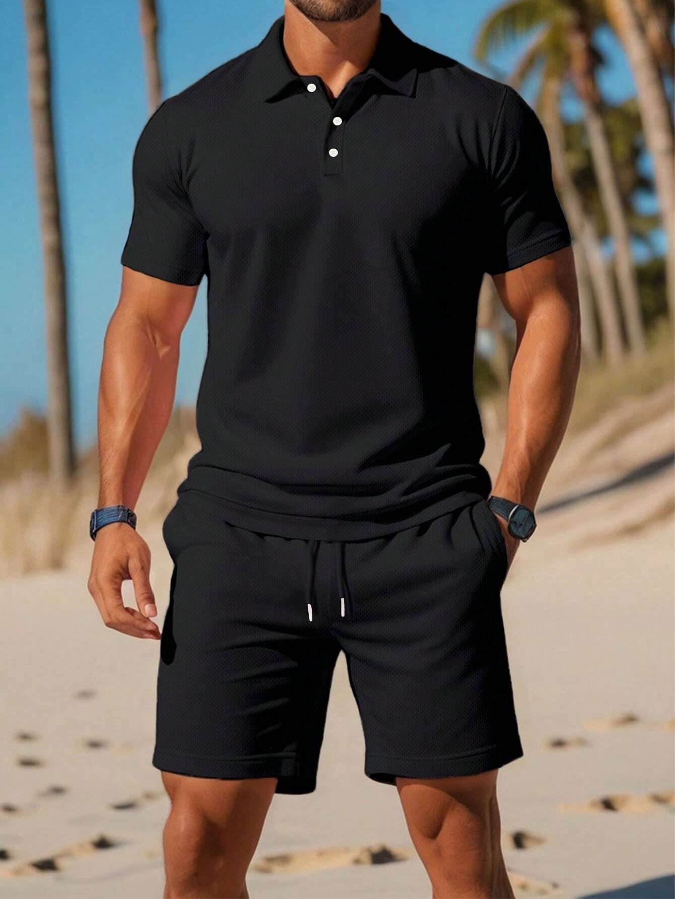 Ꮢalph Ⅼauren® | Men's Polo Shirt and Short Set