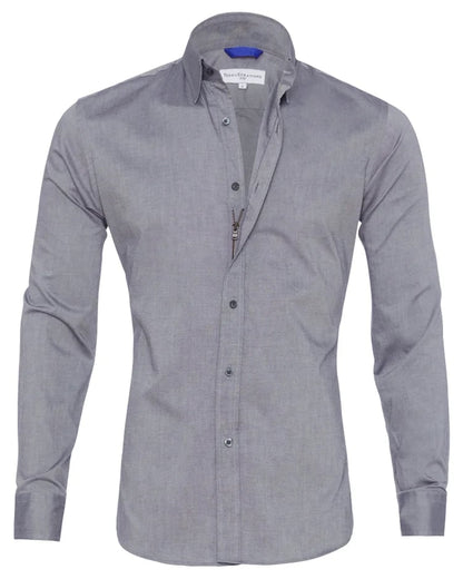 Oxford Stretch Zip Shirt