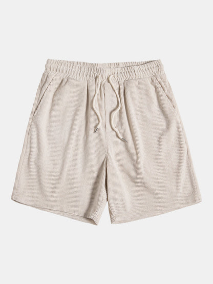 Short Sleeve Corduroy Polo Shirt & Corduroy Shorts