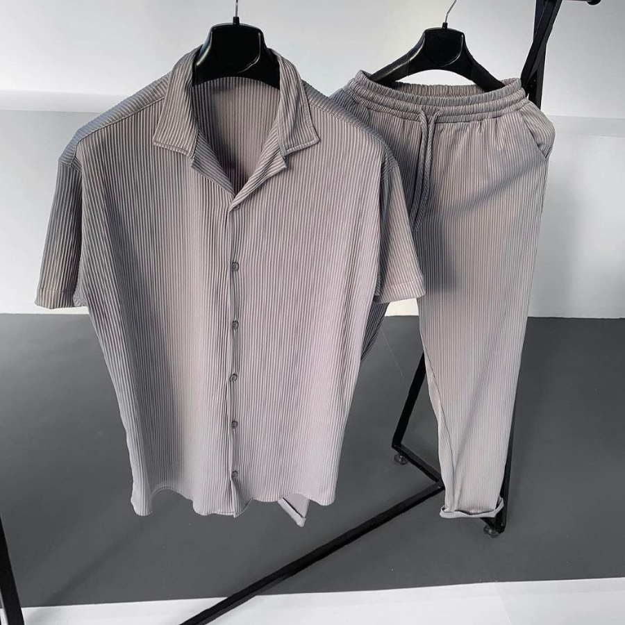 Men's Summer Shirt & Trouser Set