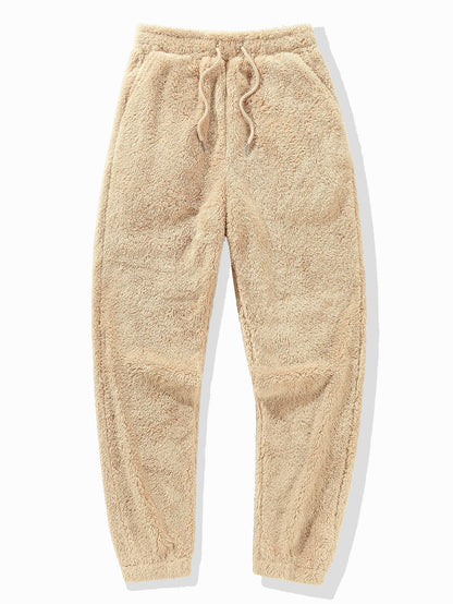 Basic Teddy Hoodie & Teddy Jogger Pants