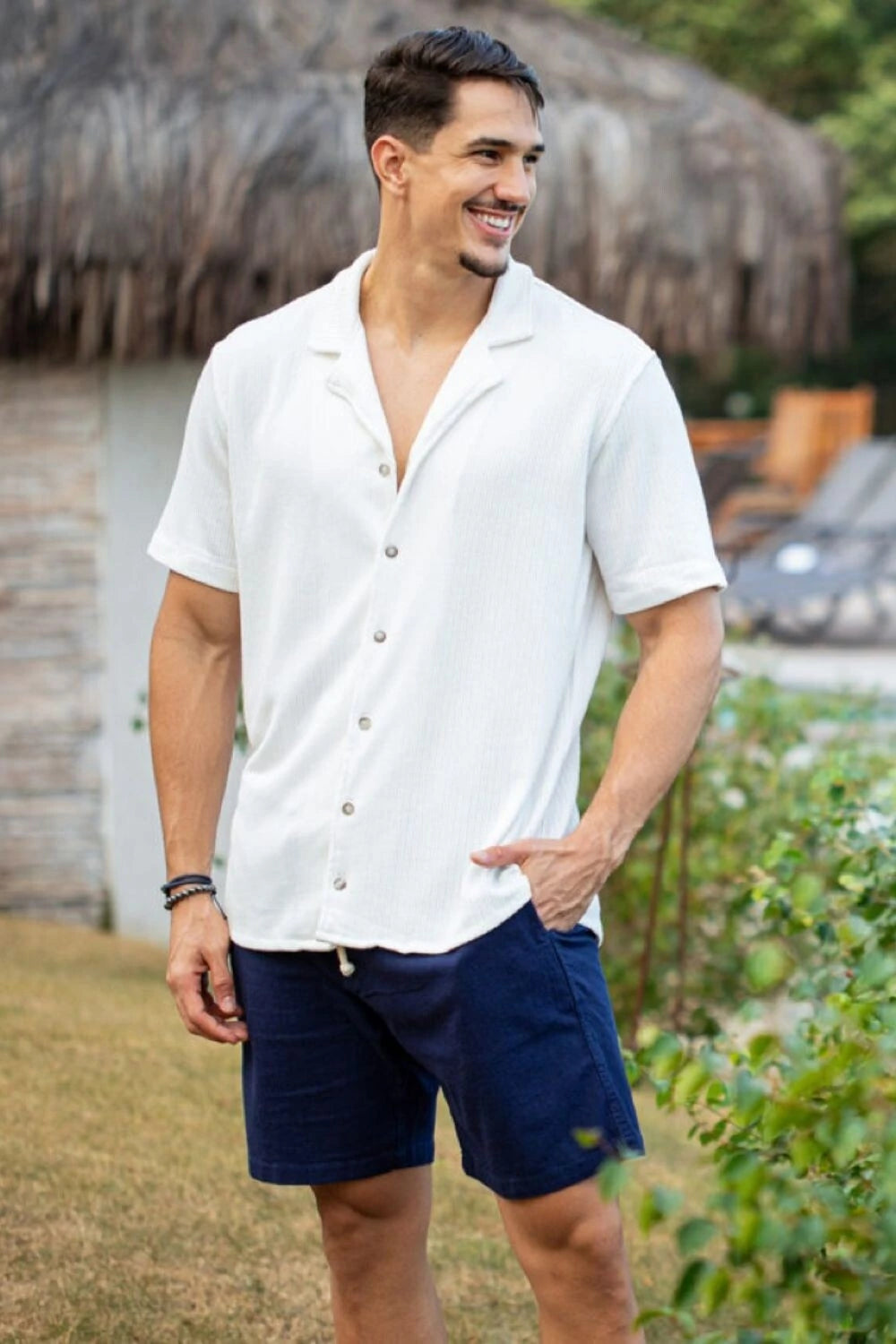 The Cuban Collar Knit Shirt