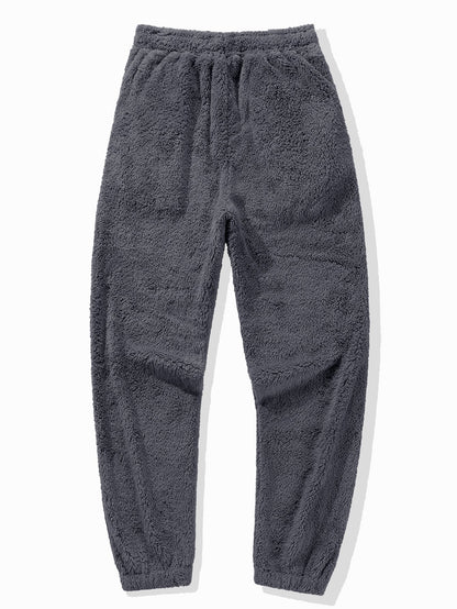 Basic Teddy Hoodie & Teddy Jogger Pants