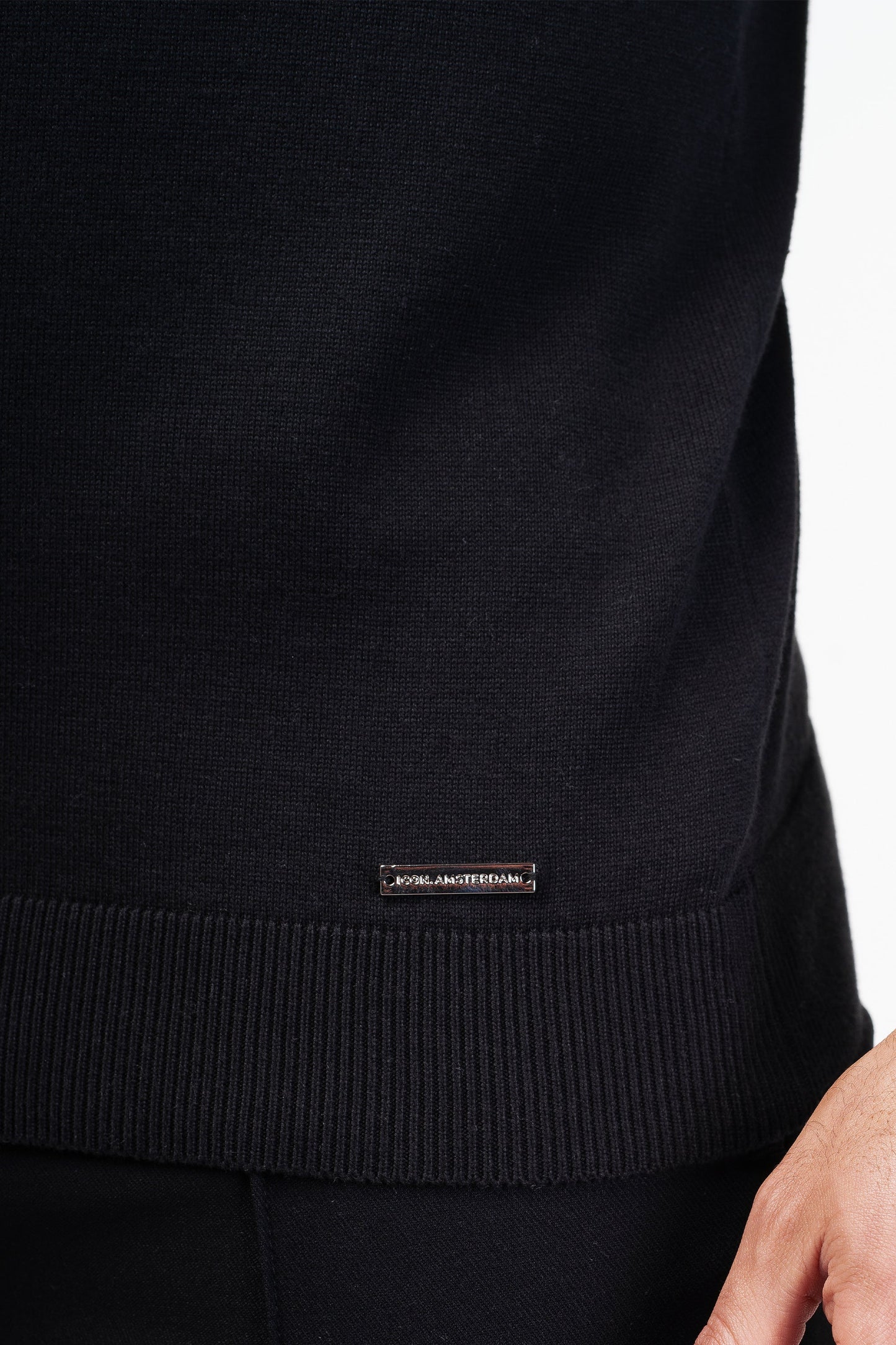 Longsleeve Polo - Black