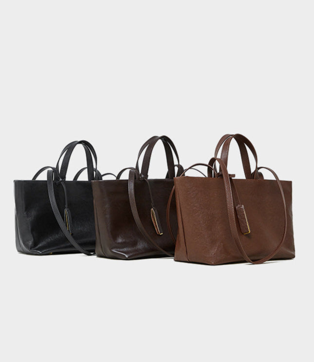 Bolsa Tote Grande Couro Sydney