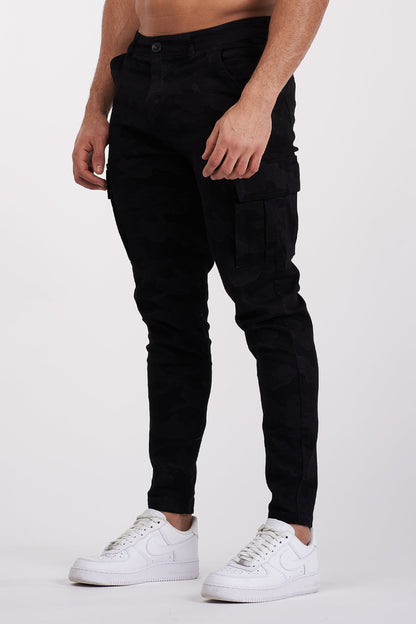 Pantalones cargo Taylor - Negro