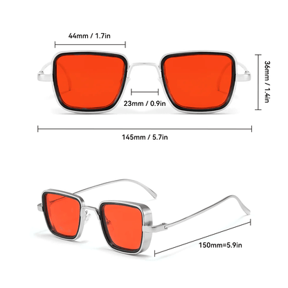 Dollger Metal Square Frame Sunglasses - MyDollger