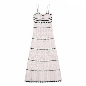 Vestido Midi Tricot Moderna Serena