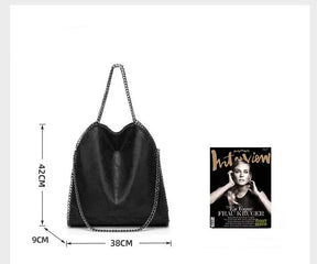 Bolsa Feminina Grande de Ombro Moderna Glamour