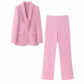 Conjunto Feminino Alfaiataria Blazer e Calça Capelani®️