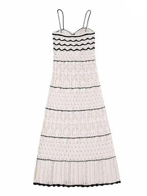 Vestido Midi Tricot Moderna Serena