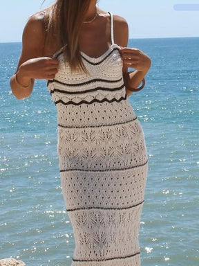 Vestido Midi Tricot Moderna Serena