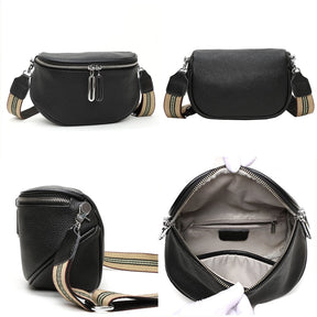 Bolsa Shoulder Bag Couro Legítimo Poly