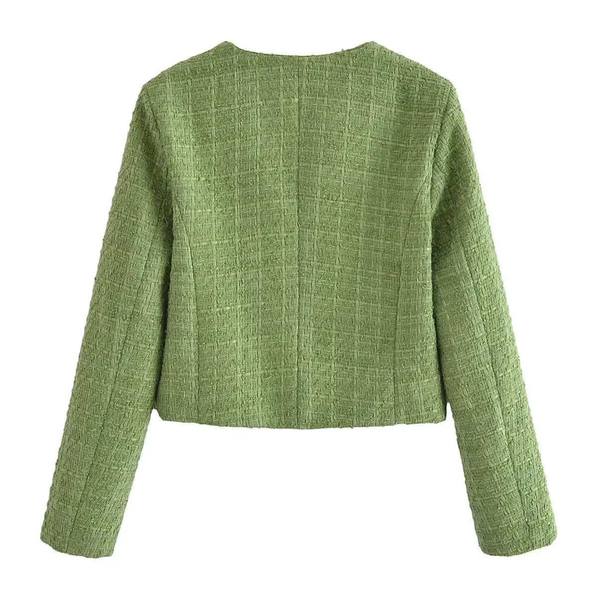 Conjunto Feminino Tweed Moderna Jade