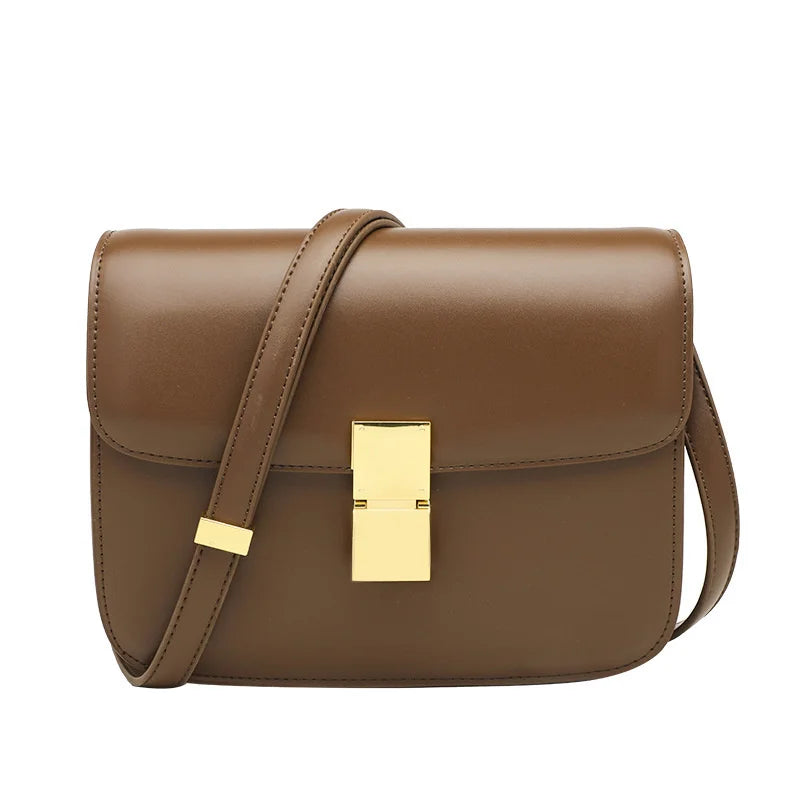 Bolsa Feminina Pequena Crossbody em Couro - Moderna Benna