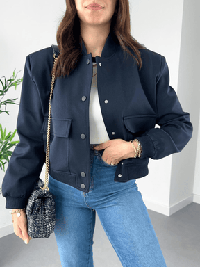 Jaqueta Feminina Bomber Cargo Glam®️