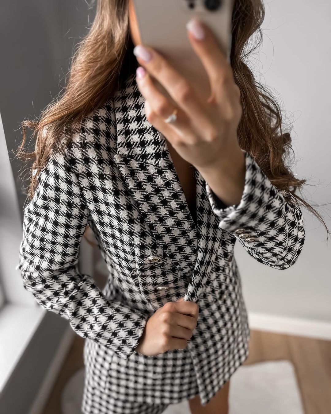 Conjunto Feminino Alfaiataria Blazer e Shorts Alicia®️