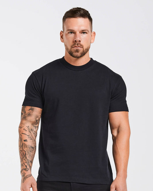 PREMIUM BASICS T-SHIRT - BLACK