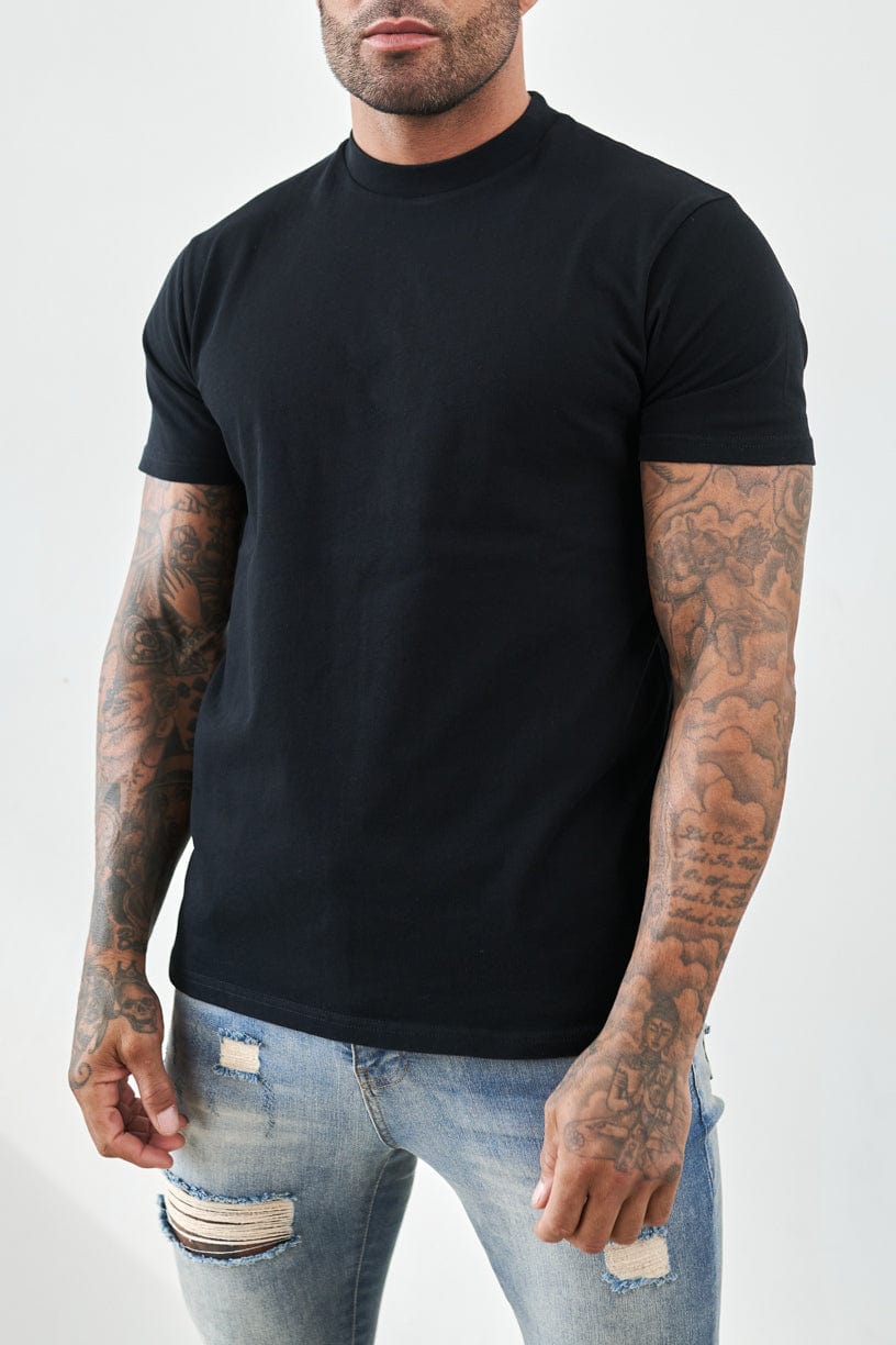 PREMIUM BASICS T-SHIRT - BLACK