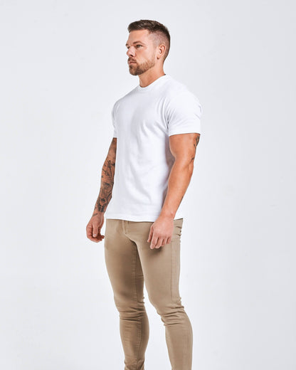 PREMIUM BASICS T-SHIRT - WHITE