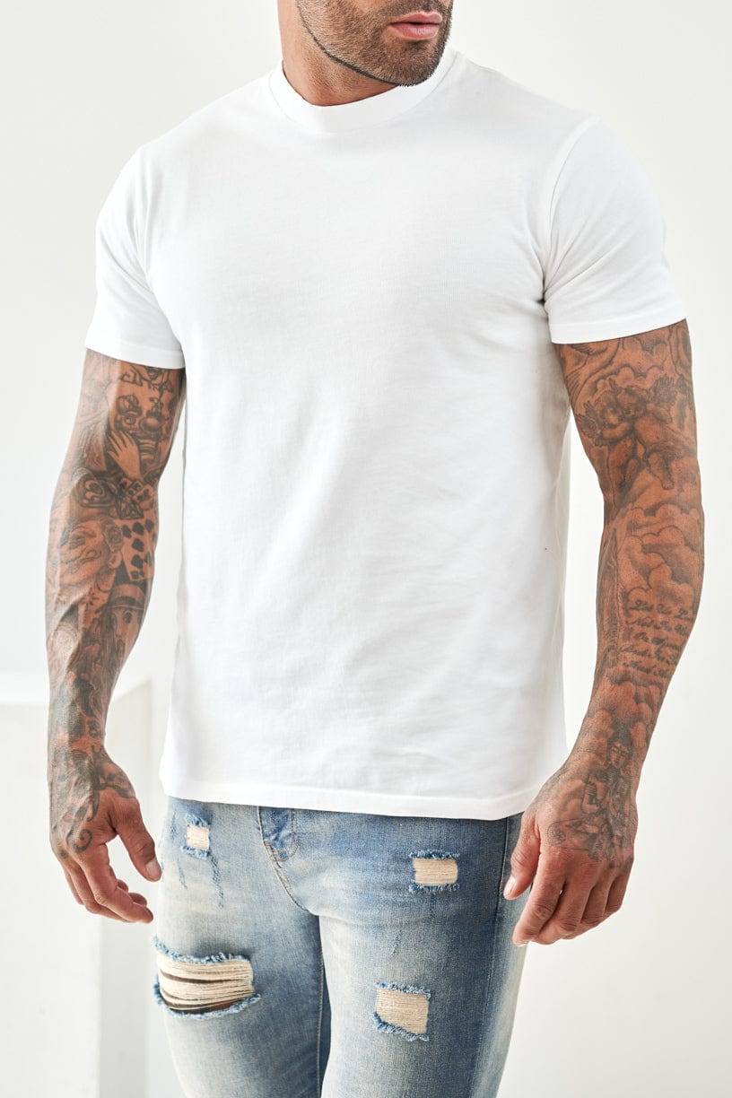 PREMIUM BASICS T-SHIRT - WHITE