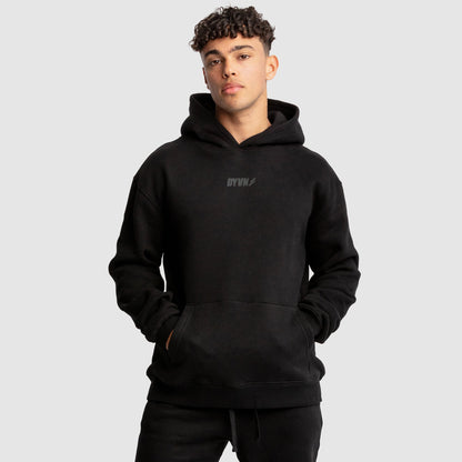 Men's Black Relaxed Fit Hoodie